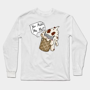 Butter Pecan Ice Cream Long Sleeve T-Shirt